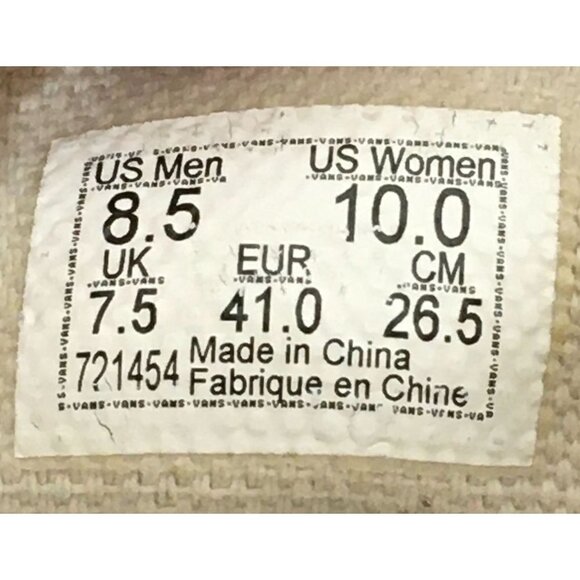 Vans Black and White Polka Dot Sneakers - Picture 6 of 7